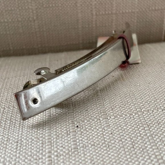 Berry Women Hair Clip Silver Tone Metal Clips Long Clip New Hair Accessory - Picture 3 of 9